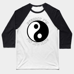 Yin and Yang Baseball T-Shirt